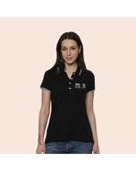 Allen Solly Polo T-shirt Women- Black